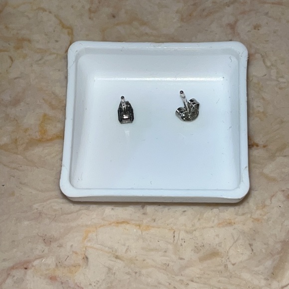 Big Square Diamond Bling Out Earrings - Picture 5 of 5